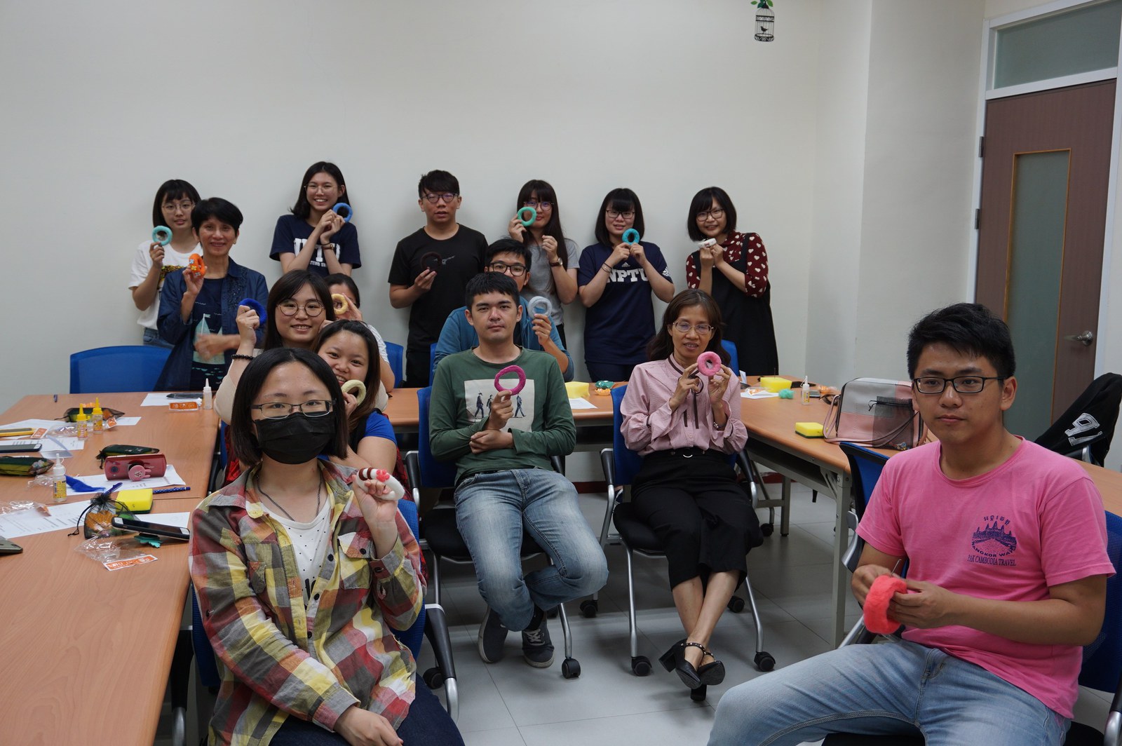 108.03.19-屬於我的療癒時光心一社區心衛活動（第2場）-羊毛氈手環